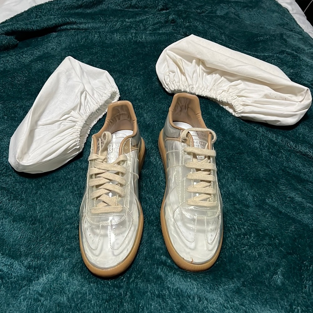 Martin Margiela replica transparent sneakers